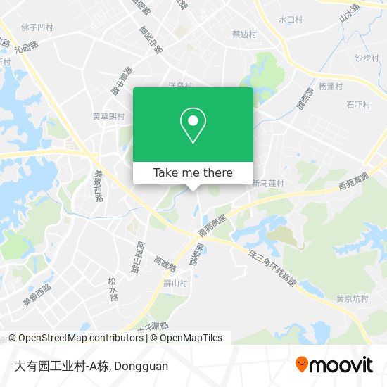 大有园工业村-A栋 map