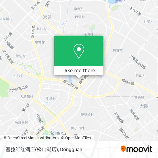 塞拉维红酒庄(松山湖店) map