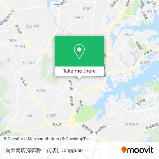 向荣商店(茶园路二街店) map