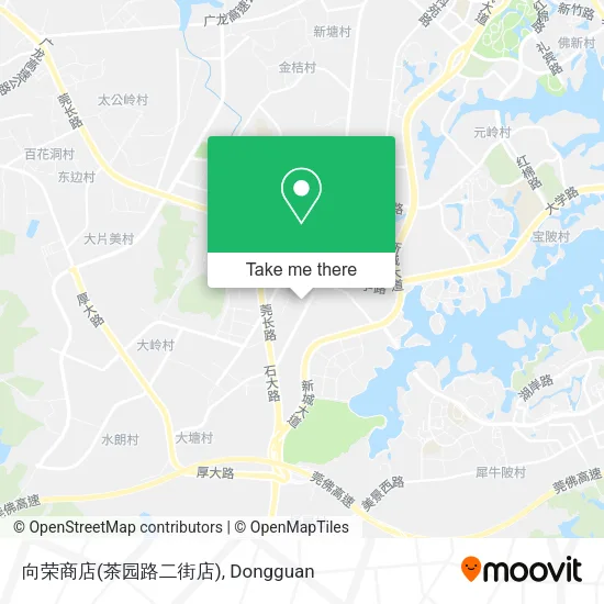 向荣商店(茶园路二街店) map