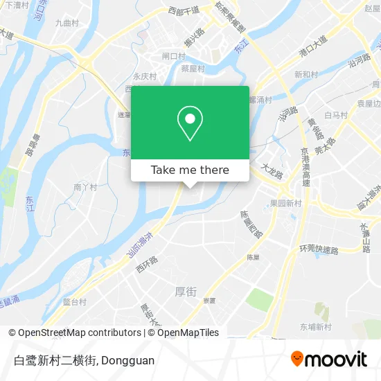 白鹭新村二横街 map