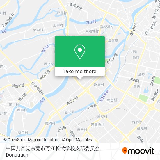 中国共产党东莞市万江长鸿学校支部委员会 map