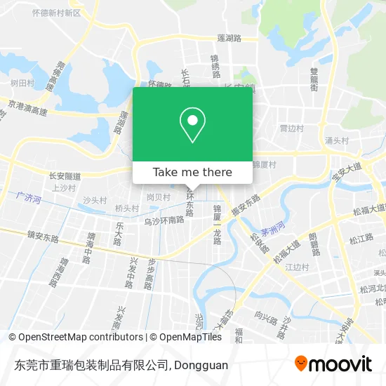 东莞市重瑞包装制品有限公司 map