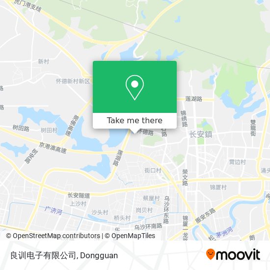 良训电子有限公司 map