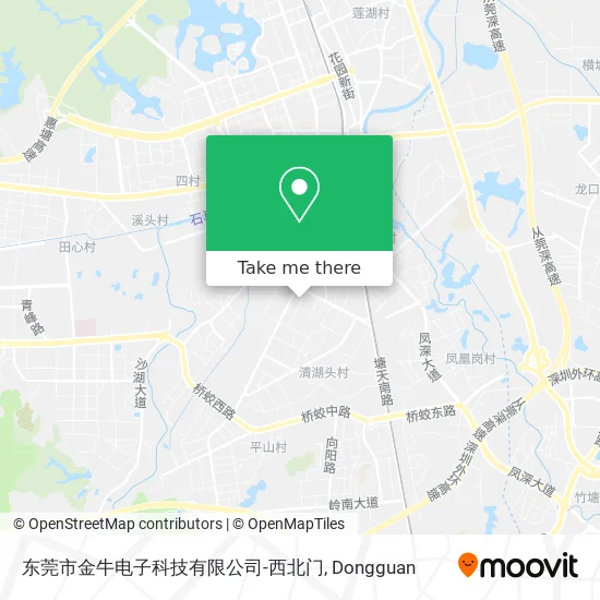 东莞市金牛电子科技有限公司-西北门 map