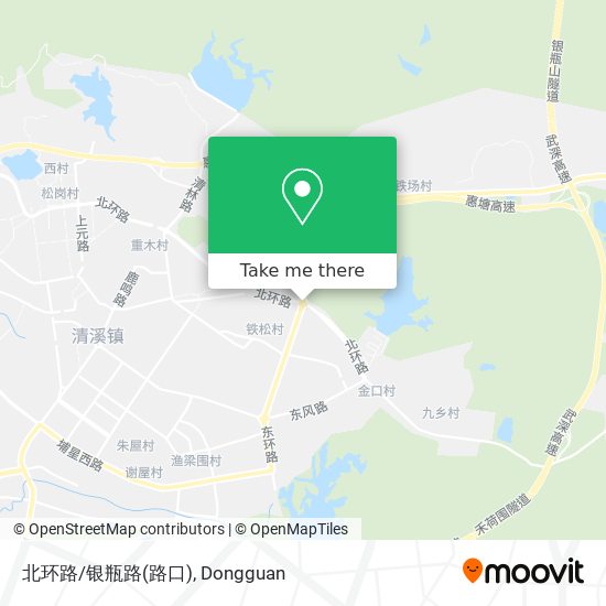 北环路/银瓶路(路口) map
