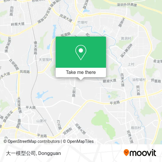 大一模型公司 map