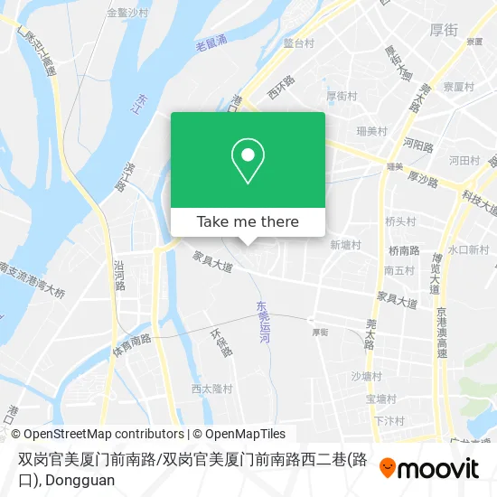 双岗官美厦门前南路/双岗官美厦门前南路西二巷(路口) map