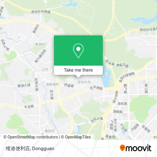 维港便利店 map