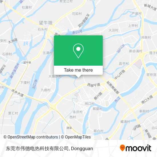 东莞市伟德电热科技有限公司 map