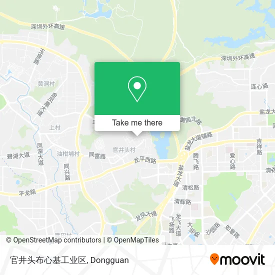 官井头布心基工业区 map