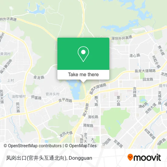 凤岗出口(官井头互通北向) map