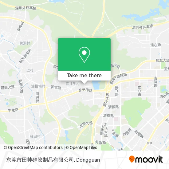 东莞市田帅硅胶制品有限公司 map