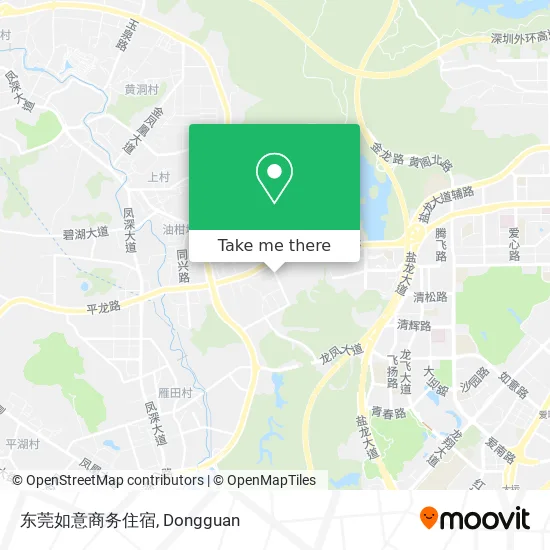 东莞如意商务住宿 map