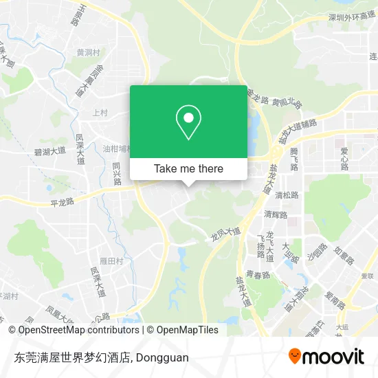 东莞满屋世界梦幻酒店 map
