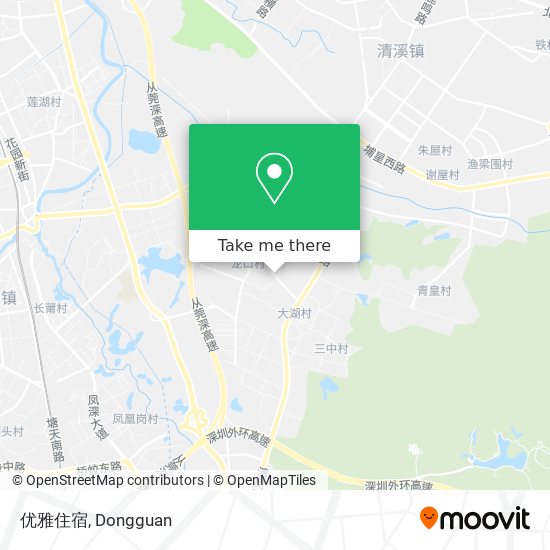 优雅住宿 map