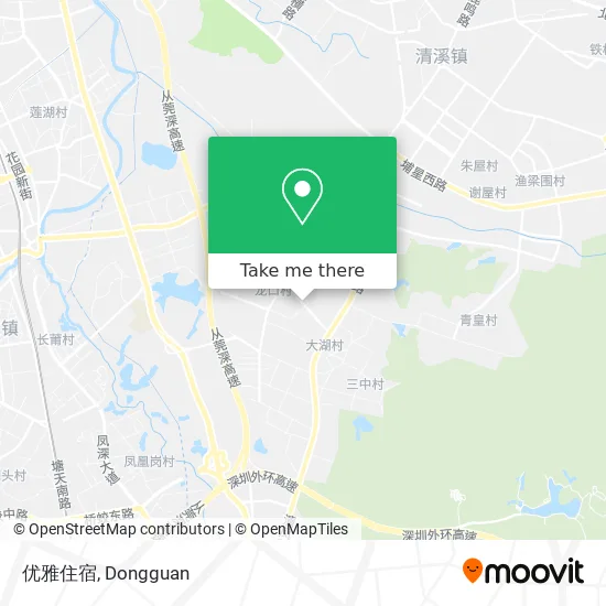 优雅住宿 map