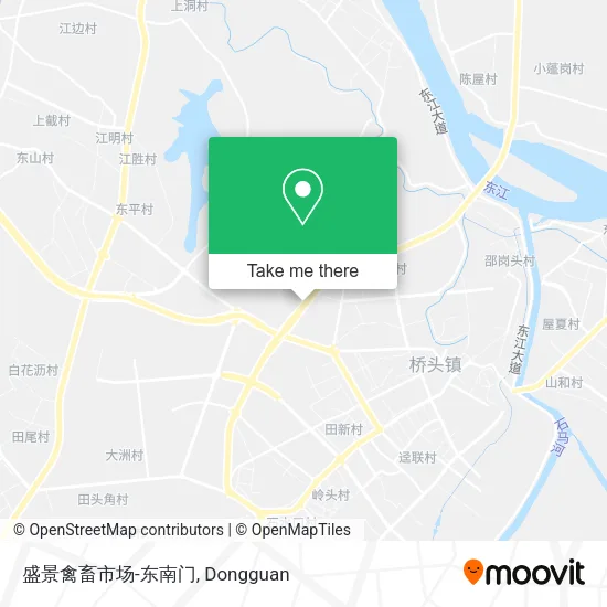 盛景禽畜市场-东南门 map