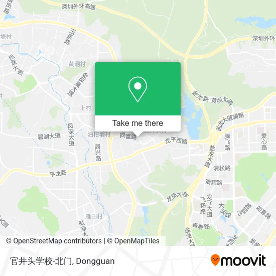 官井头学校-北门 map