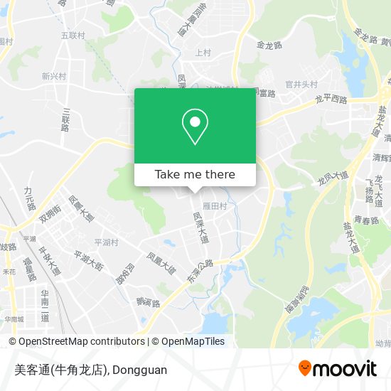 美客通(牛角龙店) map