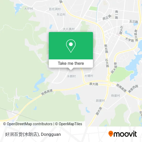 好润百货(水朗店) map