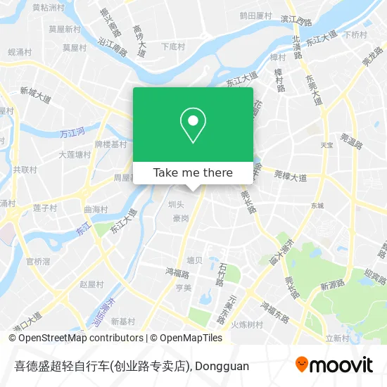 喜德盛超轻自行车(创业路专卖店) map