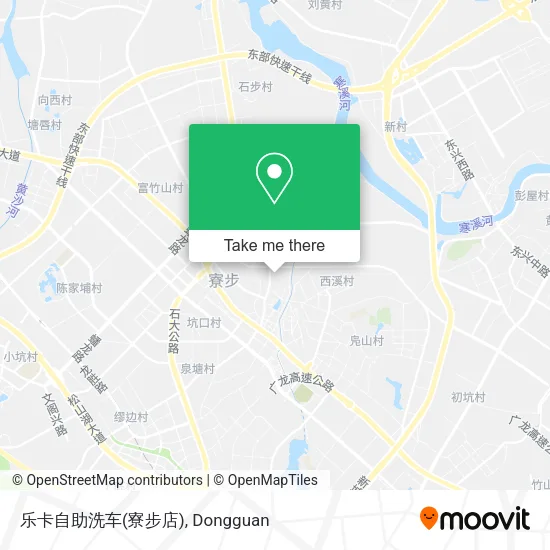 乐卡自助洗车(寮步店) map