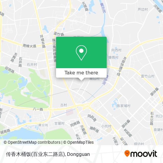 传香木桶饭(百业东二路店) map
