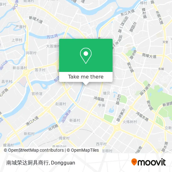 南城荣达厨具商行 map