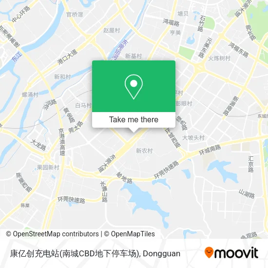 康亿创充电站(南城CBD地下停车场) map