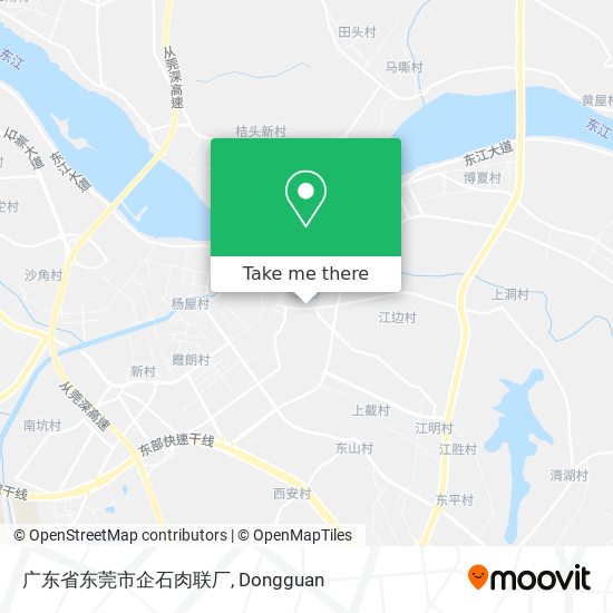 广东省东莞市企石肉联厂 map
