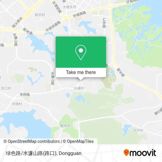 绿色路/水濂山路(路口) map