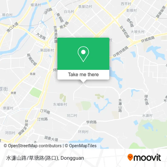 水濂山路/草塘路(路口) map