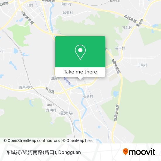 东城街/银河南路(路口) map