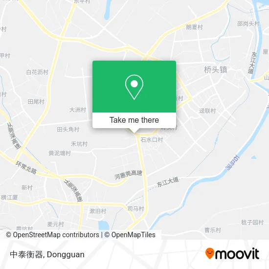 中泰衡器 map