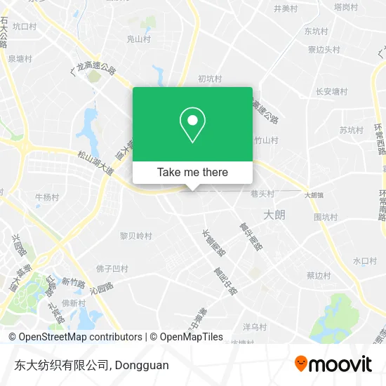 东大纺织有限公司 map