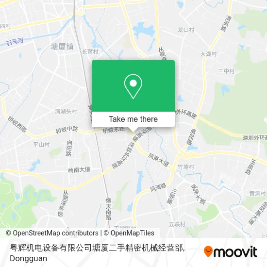 粤辉机电设备有限公司塘厦二手精密机械经营部 map