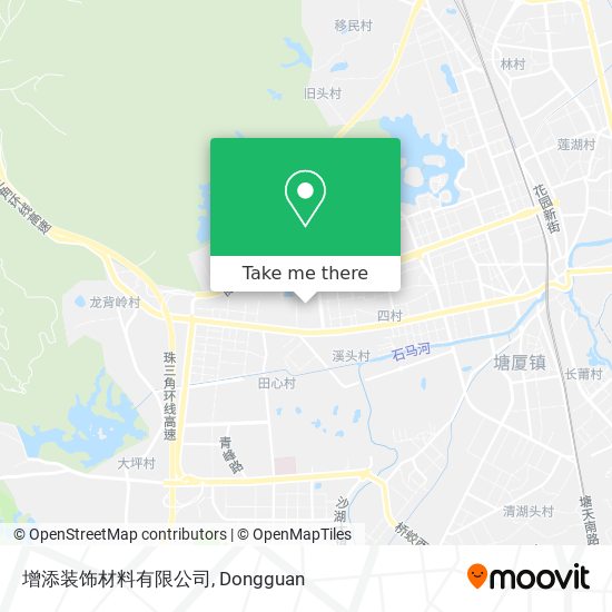增添装饰材料有限公司 map