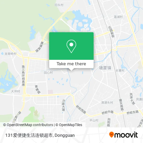 131爱便捷生活连锁超市 map