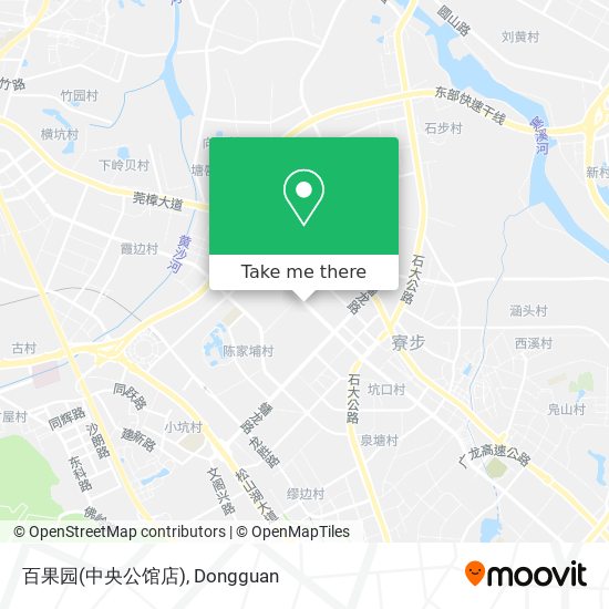 百果园(中央公馆店) map