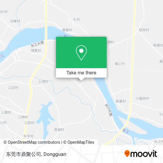 东莞市鼎聚公司 map