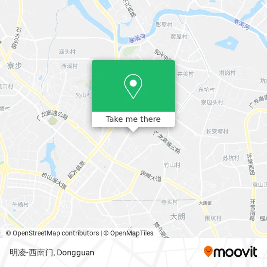 明凌-西南门 map