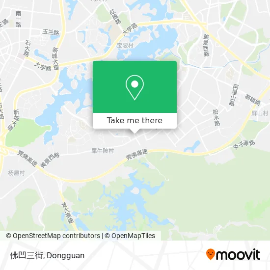 佛凹三街 map
