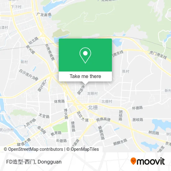 FD造型-西门 map