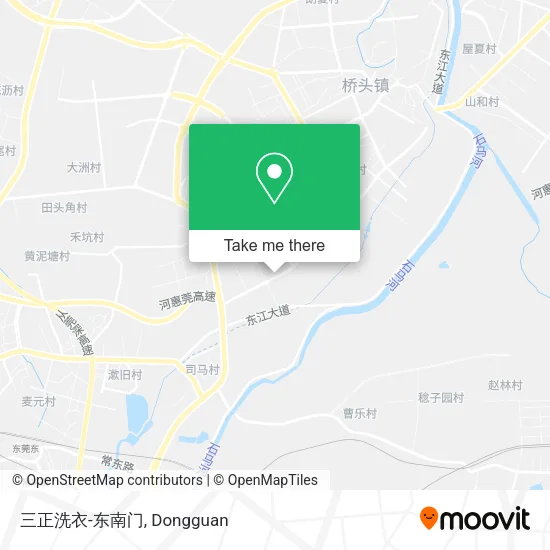 三正洗衣-东南门 map