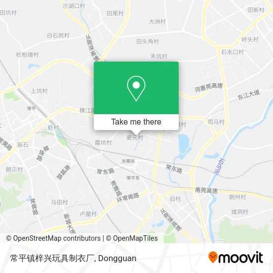 常平镇梓兴玩具制衣厂 map