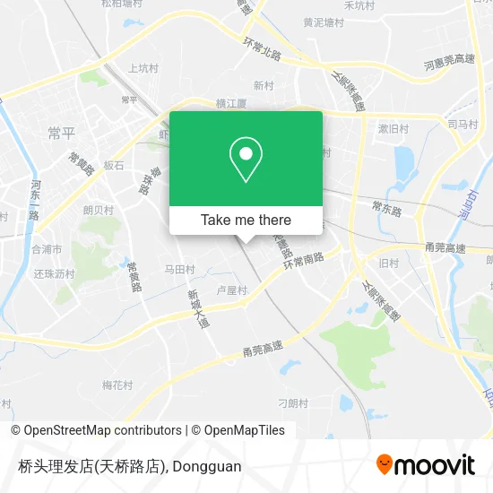 桥头理发店(天桥路店) map