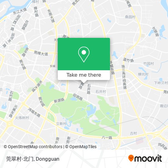 莞翠村-北门 map