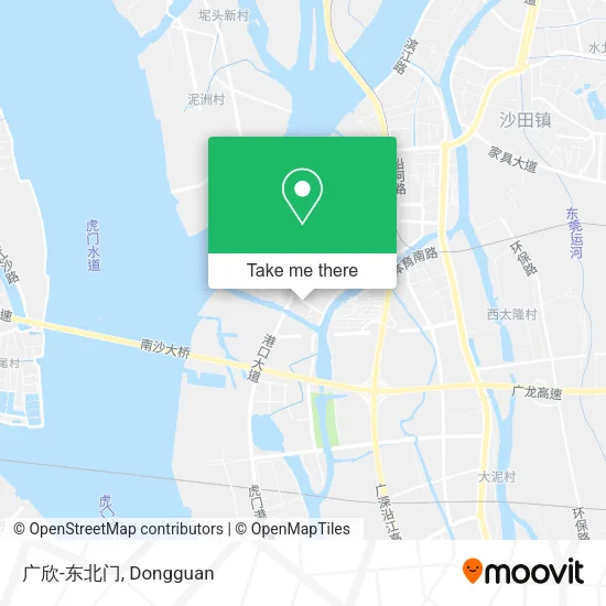 广欣-东北门 map