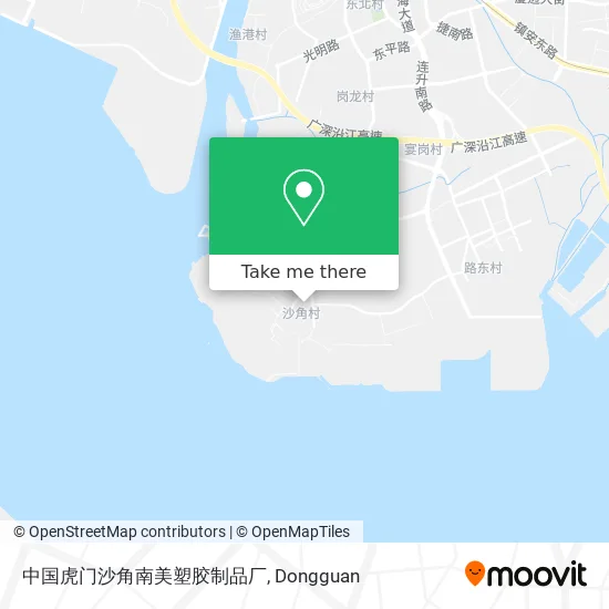 中国虎门沙角南美塑胶制品厂 map